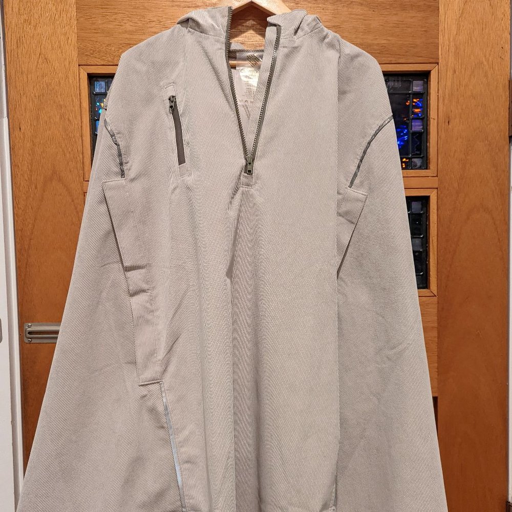 Cleverhood Corduroy Rain Cape | Coffee Milk